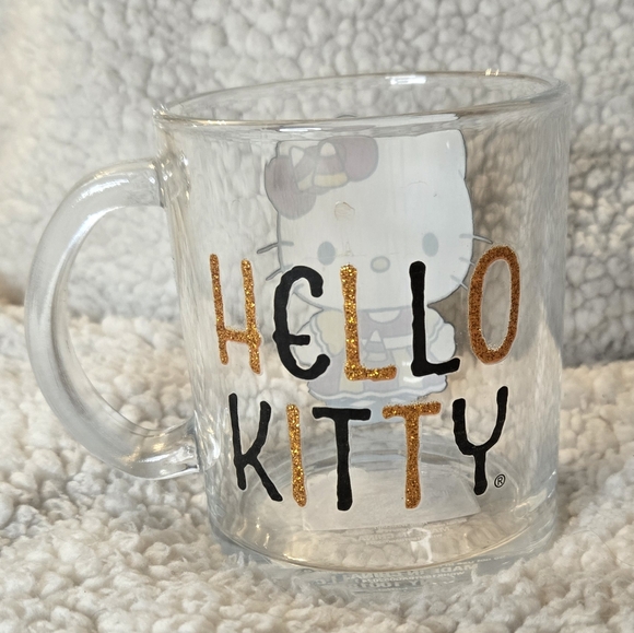 Hello Kitty Halloween Fall Glass Coffee Mug - Picture 4 of 4